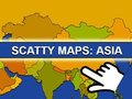 Leikur Scatty Maps: Asíu  á netinu