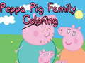 Leikur Peppa Pig Family litabók  á netinu