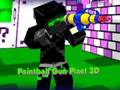 Leikur Paintball Gun Pixel 3D á netinu
