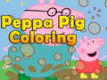 Leikur Peppa grís litarefni  á netinu