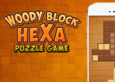Leikur Woody Block Hexa Puzzle á netinu