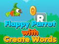 Leikur Flappy Parrot með Create Words  á netinu