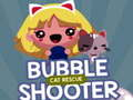 Leikur Bubble Shooter kattabjörgun  á netinu