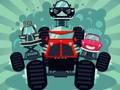 Leikur Crazy Monster Trucks Memory á netinu