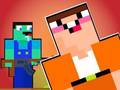 Leikur Super noob fangaði Miner á netinu