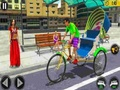 Leikur Reiðhjól Tuk Tuk Auto Rickshaw Nýtt akstur  á netinu