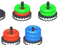 Leikur Stack Match: Color Hoop Game  á netinu