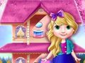 Leikur Dúkkuhús skraut prinsessu  á netinu