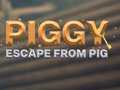 Leikur Piggy flýja frá svín á netinu