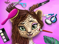 Leikur Jungle Animal Summer Makeover á netinu