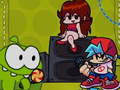 Leikur Friday Night Funkin VS Om Nom úr Cut The Rope  á netinu