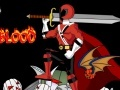 Leikur Power Rangers Samurai Halloween Blood  á netinu