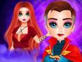 Leikur Lady Strange og Ruby Witch  á netinu