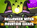 Leikur Halloween Witch Mountain Escape á netinu