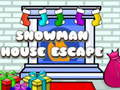 Leikur Snowman House Escape á netinu