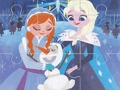 Leikur Frozen Adventure Jigsaw Olafs  á netinu