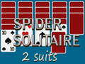 Leikur Spider Solitaire 2 föt  á netinu