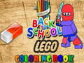 Leikur Aftur í skólann Lego litabók  á netinu