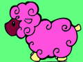 Leikur Baby Sheep Litabók  á netinu