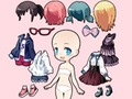Leikur Chibi Anime prinsessudúkka  á netinu