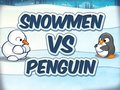 Leikur Snowmen vs Penguin á netinu
