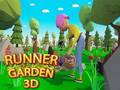 Leikur Runner Garden 3d á netinu
