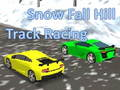 Leikur Snow Fall Hill Track Racing á netinu