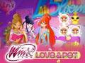 Leikur Winx Club: Ást og gæludýr  á netinu