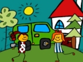 Leikur Stick Family skemmtilegur tími púsluspil á netinu