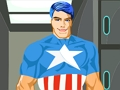 Leikur Captain America Dressup á netinu