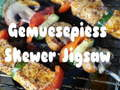 Leikur Gemuepsiess Skewer Jigsaw  á netinu