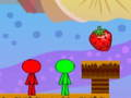 Leikur Stickman Bros í Fruit Island 2  á netinu