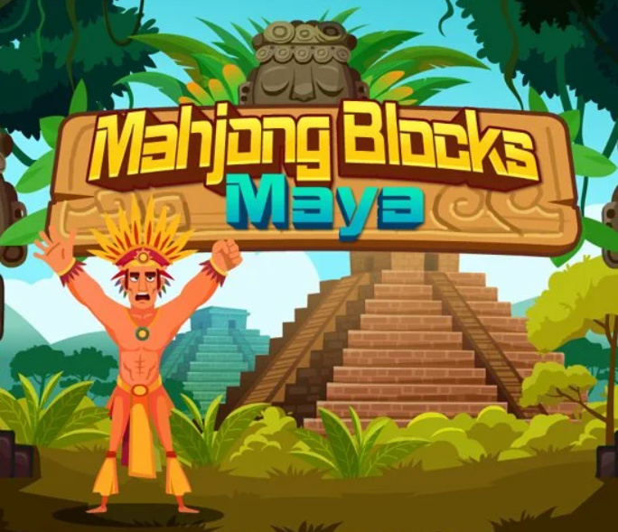Leikur Mahjong blokkar Maya  á netinu