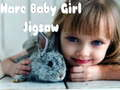 Leikur Hare Baby Girl Jigsaw á netinu
