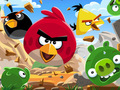 Leikur Angry Birds Mad stökk á netinu