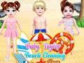 Leikur Baby Taylor Beach Cleaning Day á netinu