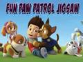 Leikur Skemmtileg Paw Patrol Jigsaw  á netinu