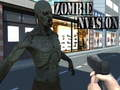 Leikur Zombie innrás  á netinu