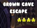 Leikur Brown Cave flýja á netinu
