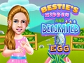 Leikur Falið og skreytt egg Bestie  á netinu