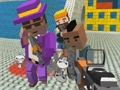 Leikur Blocky Gangster Warfare 2022 á netinu