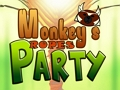 Leikur Ropes Monkey Partý á netinu