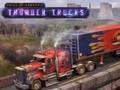 Leikur Skill 3D bílastæði Thunder Trucks  á netinu