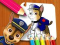 Leikur Paw Patrol: Litabók  á netinu