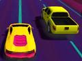 Leikur Neon Race Retro Drift á netinu