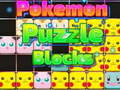 Leikur Pokémon þrautarblokkir á netinu