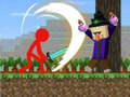 Leikur Stickman vs Craftsman  á netinu