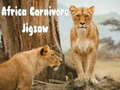 Leikur Afríku kjötætur Jigsaw  á netinu
