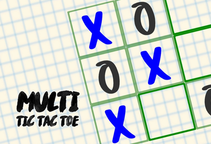 Leikur Multi tic tac toe á netinu
