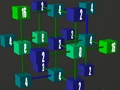 Leikur 2048 - 3d á netinu